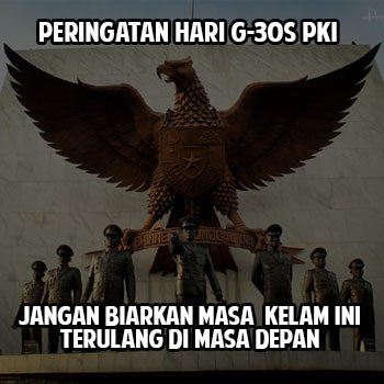 dp bbm G30S PKI Terbaru