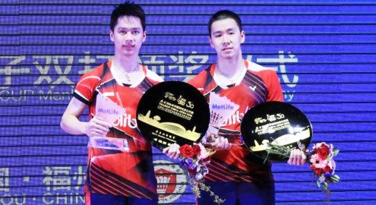 juara china open 2016 Kevin-Marcus