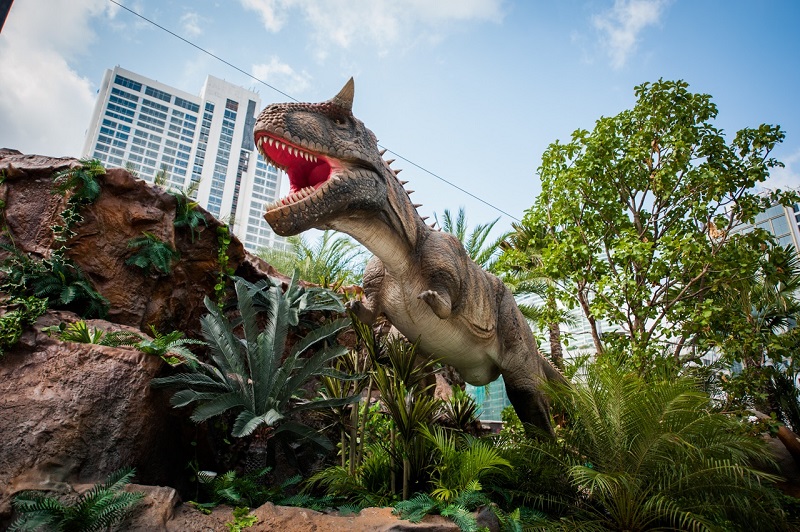 Bertemu "Dinosaurus" di Jatim Park 3 Malang: Destinasi Wisata Teranyar dino park1