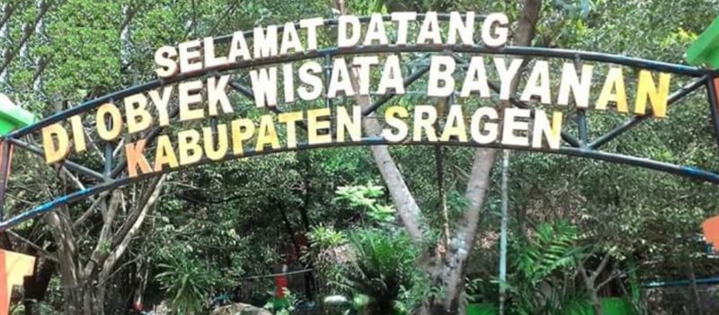 Mengenal Obyek Wisata BAYANAN Sragen0 wartasolo.com