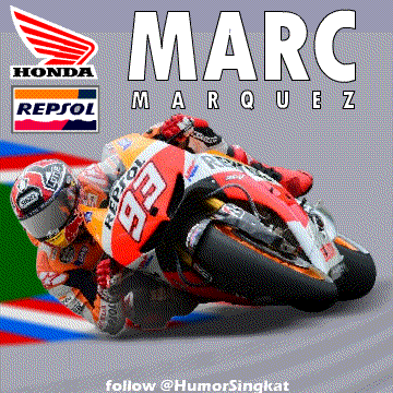 DP BBM Marc Marquez Animasi Bergerak Gif