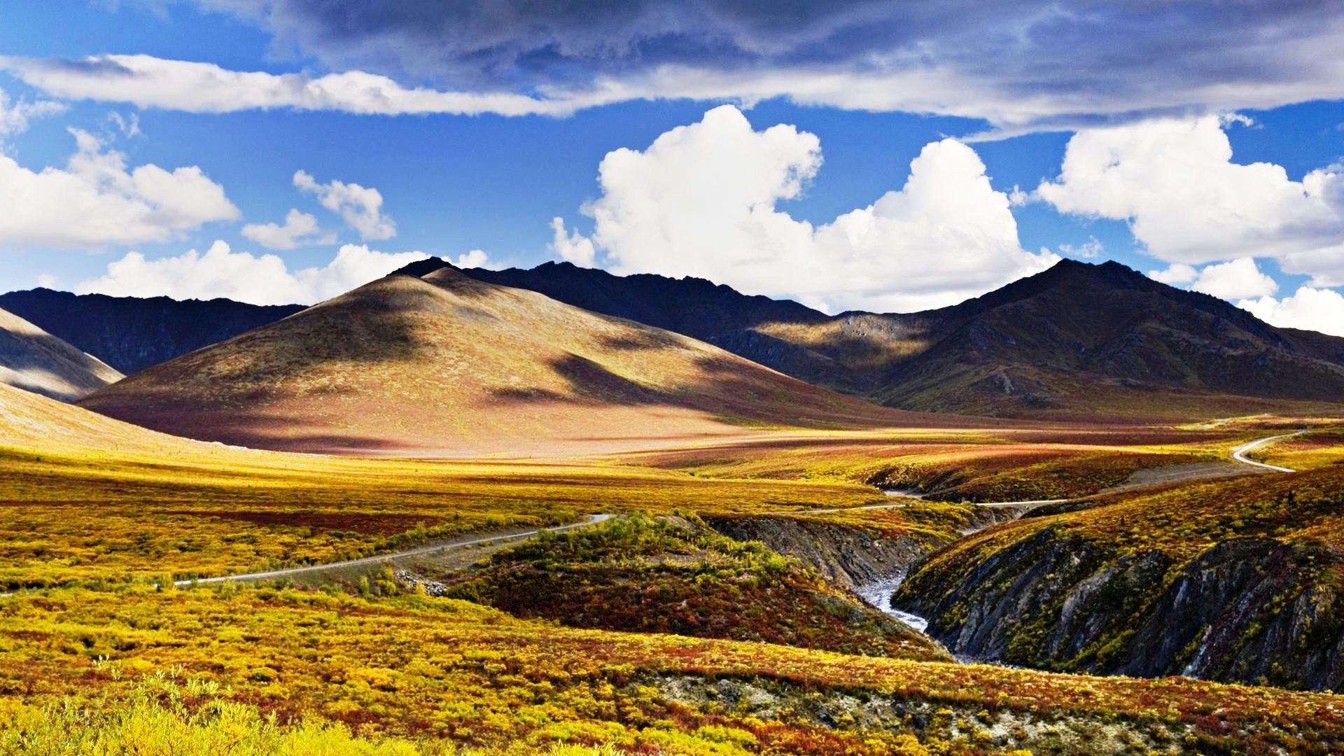 Ogilvie Mountains. Tombstone Territorial Park, Yukon, Canada