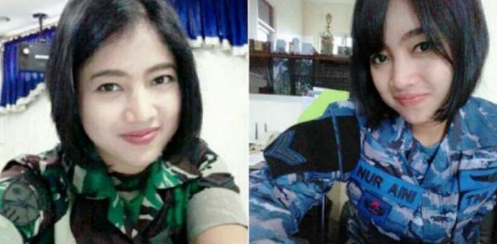 Tentara Wanita Indonesia Cantik