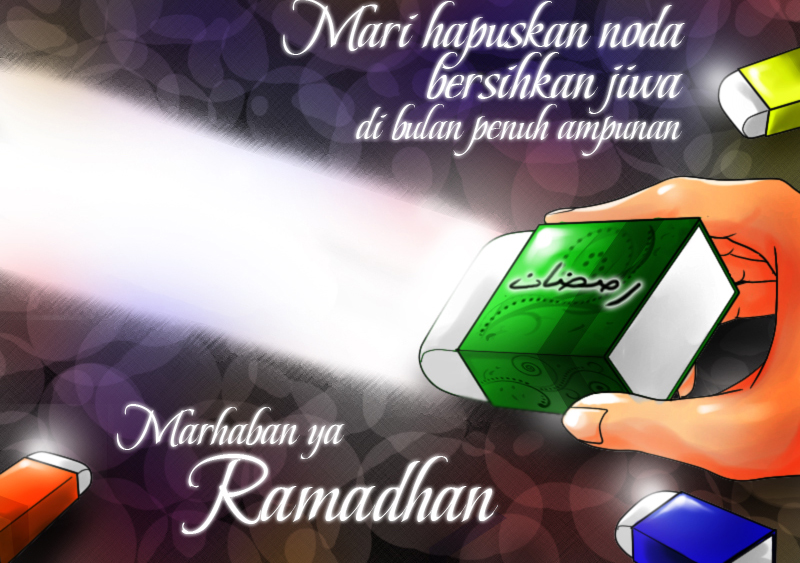 Gambar Dp DP BBM Kata Ucapan Selamat Puasa Ramadhan Terbaru