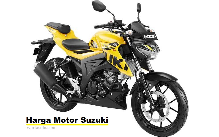 List Harga Motor Suzuki Terkini