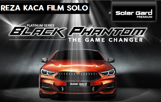 Kaca Film Solar Gard Black Phantom